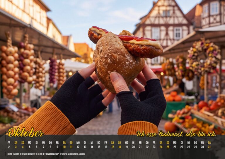 Oktober: Rostbratwurst auf dem Zwiebelmarkt