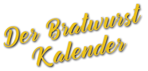Der Bratwurstkalender – Logo
